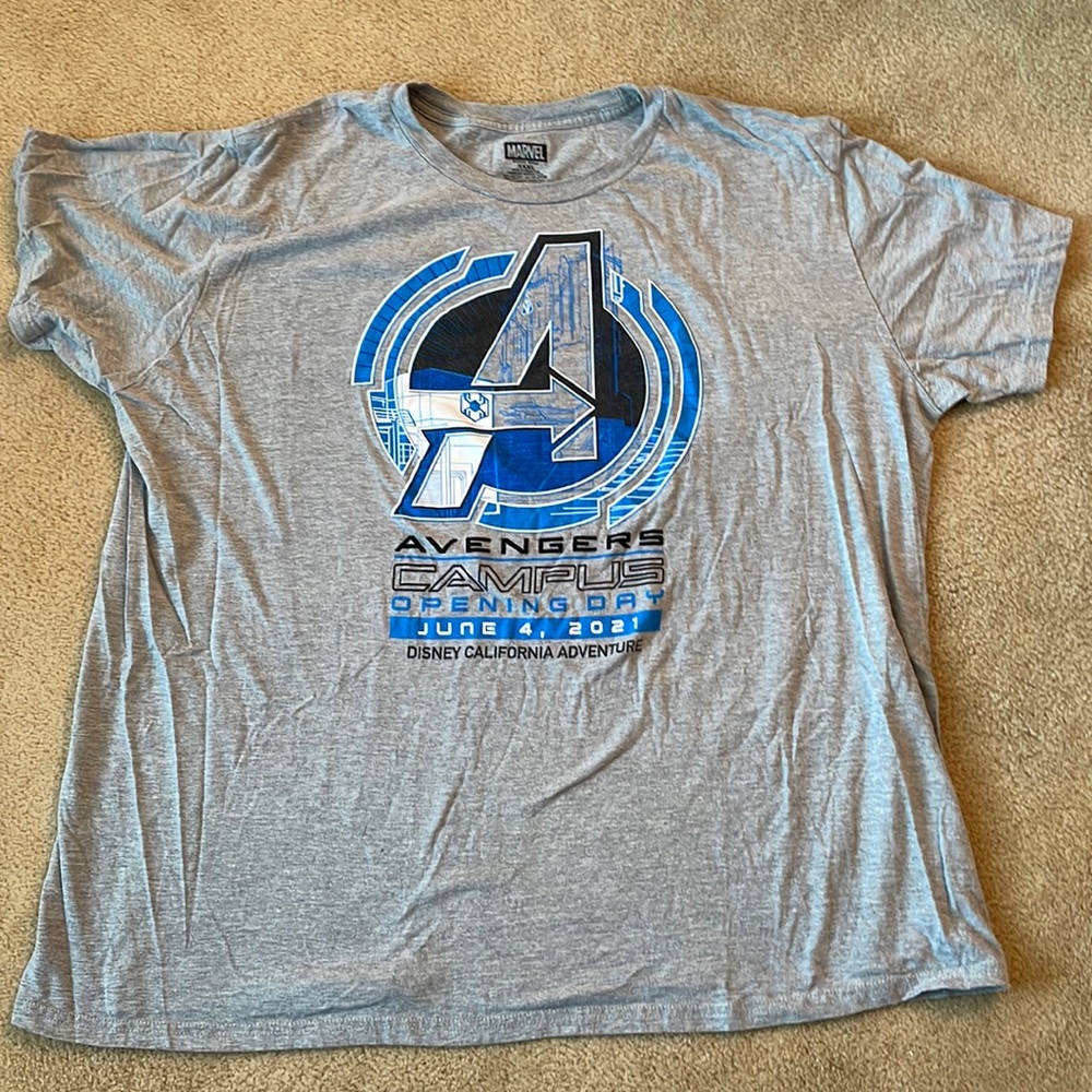 Disneyland Resort Official Avengers Campus Opening Day Shirt